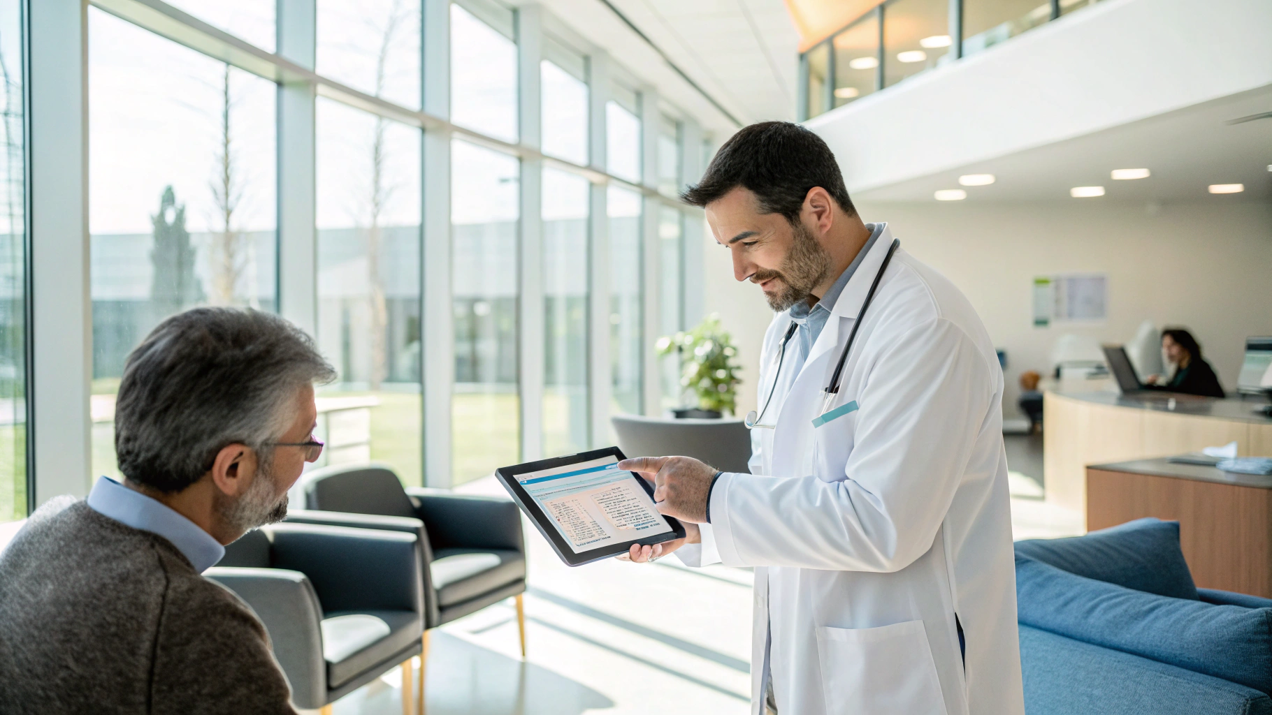 Responsive website van een kliniek met online afspraken en duidelijke navigatie